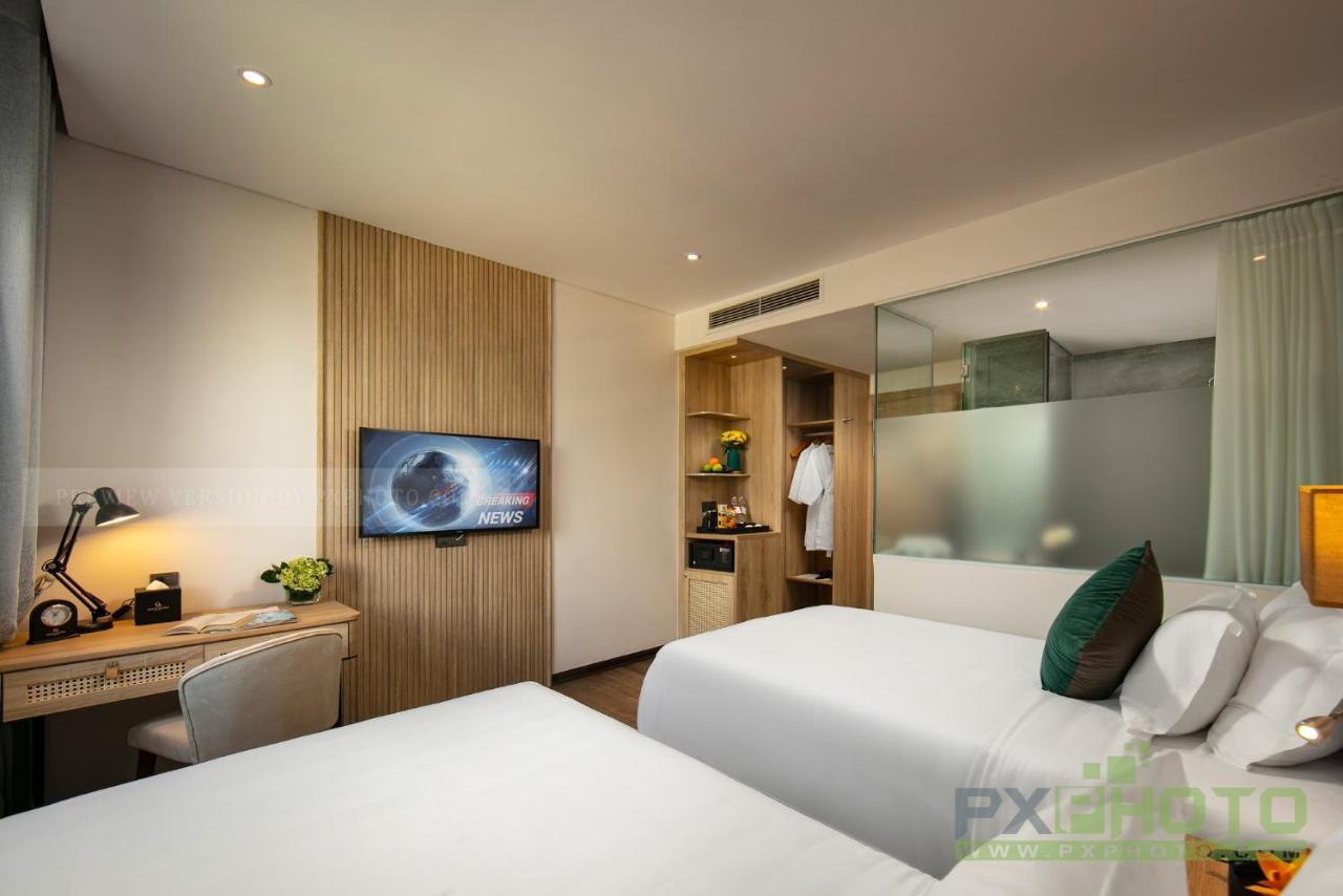 Green Suites Hotel Ha Long Exterior foto