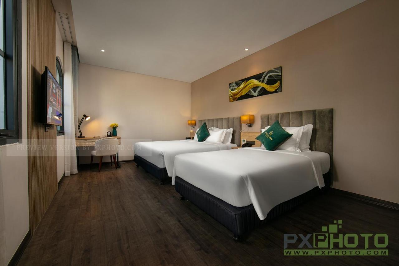 Green Suites Hotel Ha Long Exterior foto